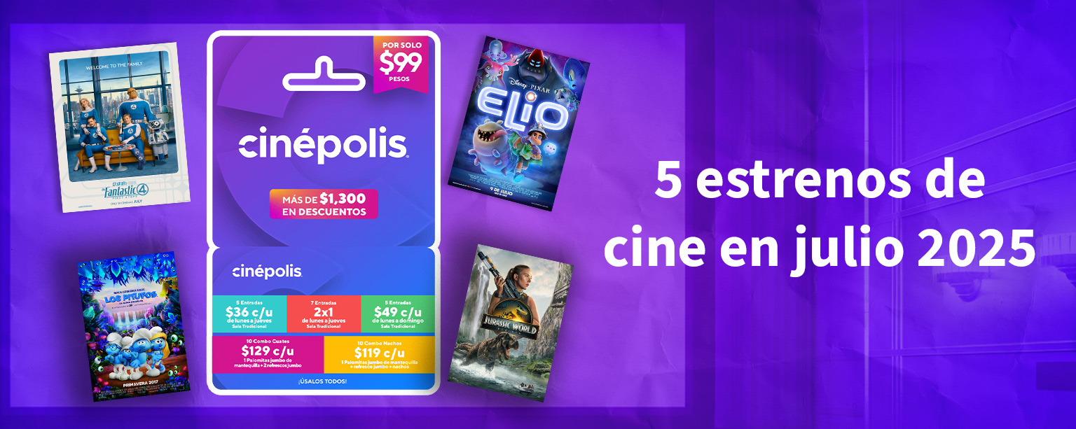 5 estrenos de cine imperdibles en julio 2025